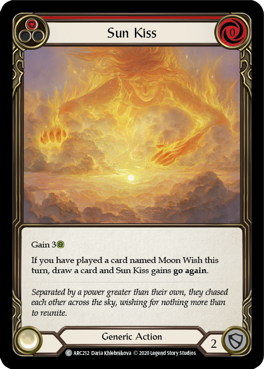 Sun Kiss (Red) [U-ARC212] Unlimited Rainbow Foil | Gamers Paradise