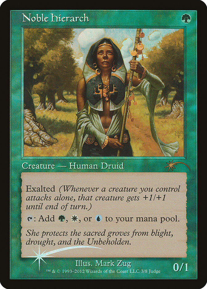 Noble Hierarch [Judge Gift Cards 2012] | Gamers Paradise