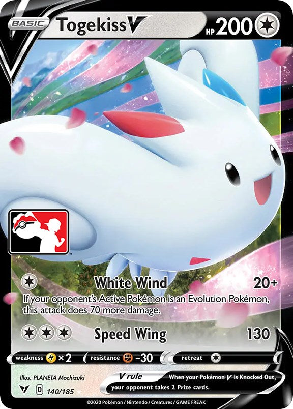 Togekiss V (140/185) [Prize Pack Series One] | Gamers Paradise