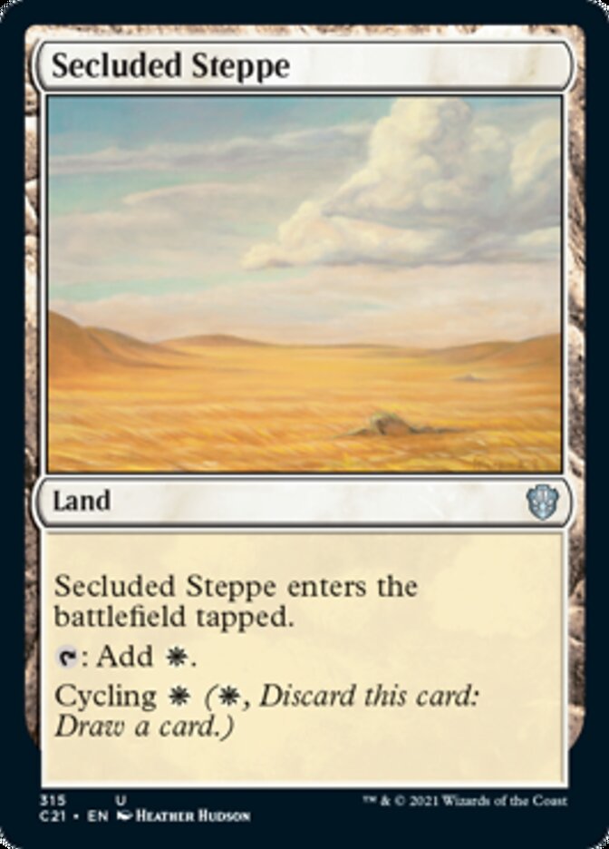 Secluded Steppe [Commander 2021] | Gamers Paradise