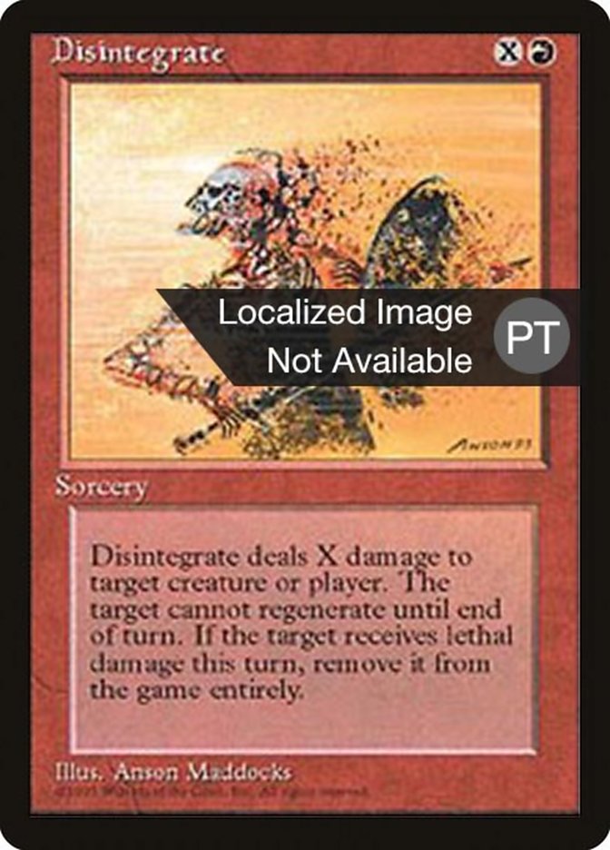 Disintegrate [Fourth Edition (Foreign Black Border)] | Gamers Paradise