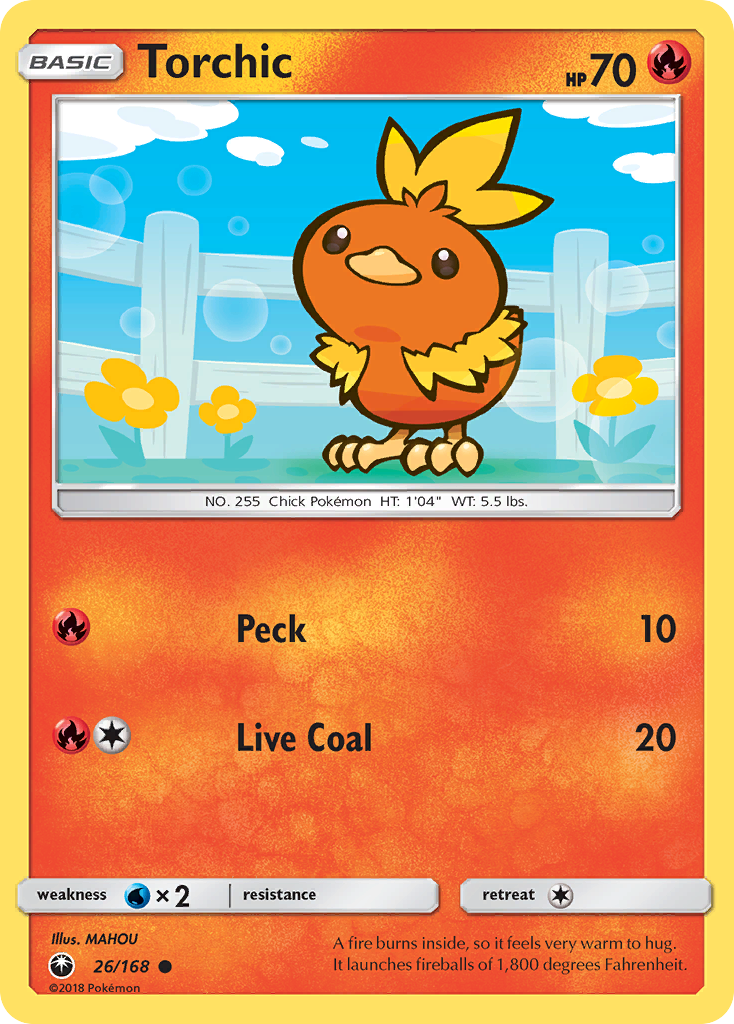 Torchic (26/168) [Sun & Moon: Celestial Storm] | Gamers Paradise