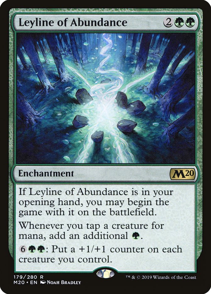 Leyline of Abundance [Core Set 2020] | Gamers Paradise