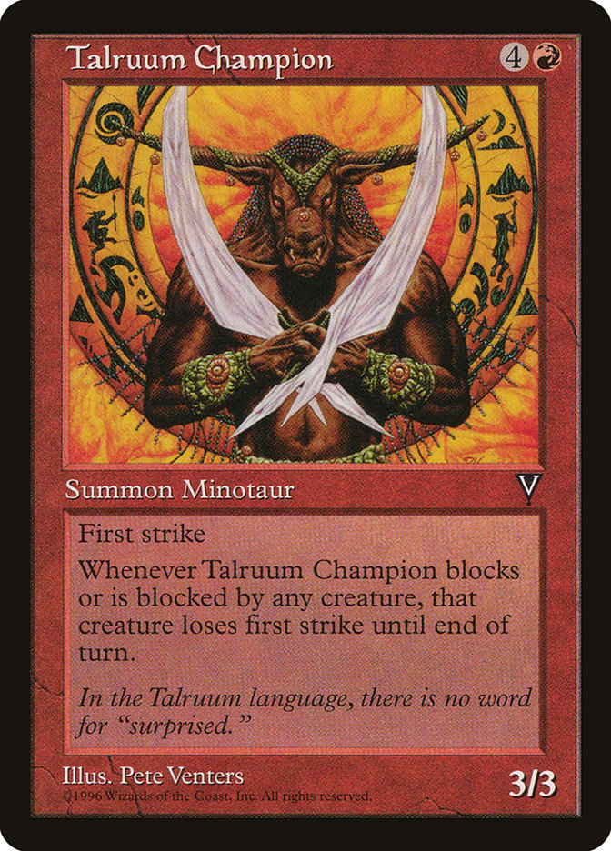 Talruum Champion [Visions] | Gamers Paradise