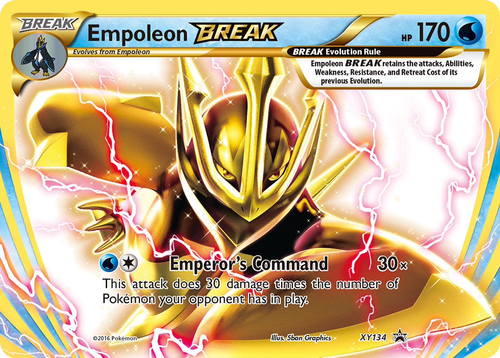 Empoleon BREAK (XY134) [XY: Black Star Promos] | Gamers Paradise