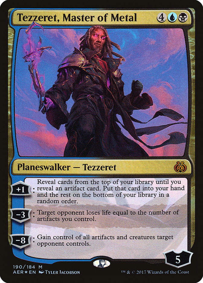 Tezzeret, Master of Metal [Aether Revolt] | Gamers Paradise