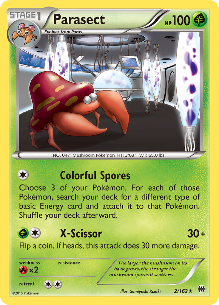 Parasect (2/162) [XY: BREAKthrough] | Gamers Paradise