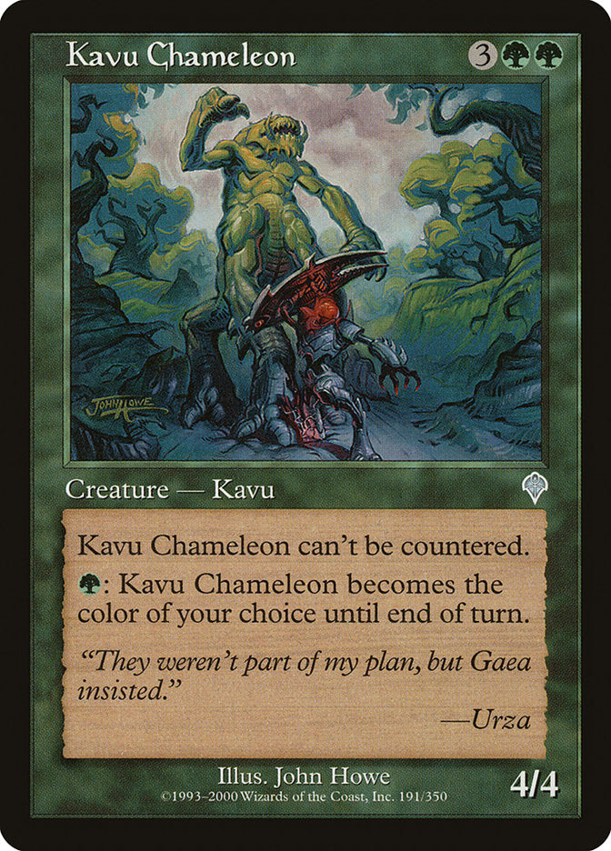 Kavu Chameleon [Invasion] | Gamers Paradise