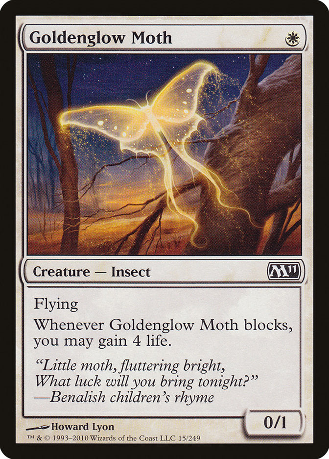 Goldenglow Moth [Magic 2011] | Gamers Paradise