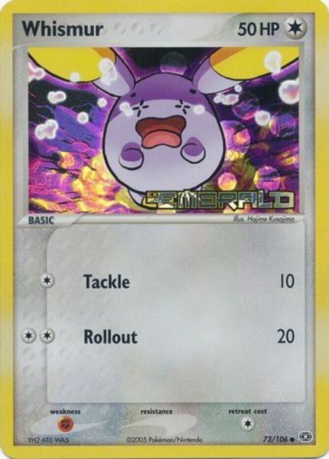 Whismur (73/106) (Stamped) [EX: Emerald] | Gamers Paradise