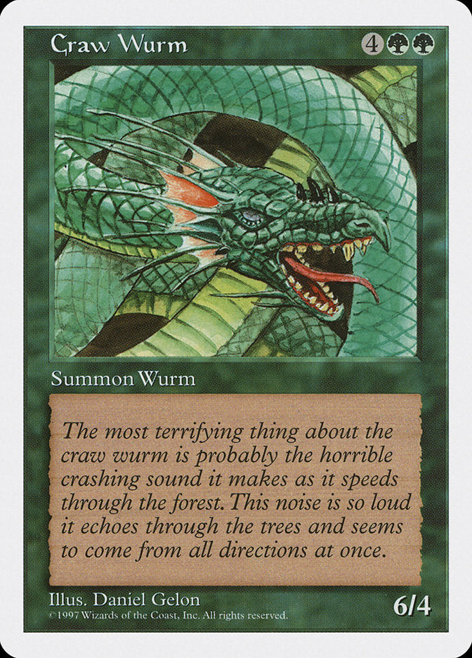 Craw Wurm [Fifth Edition] | Gamers Paradise