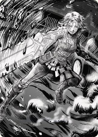 Nahiri, the Unforgiving 2 Art Card [Phyrexia: All Will Be One Art Series] | Gamers Paradise