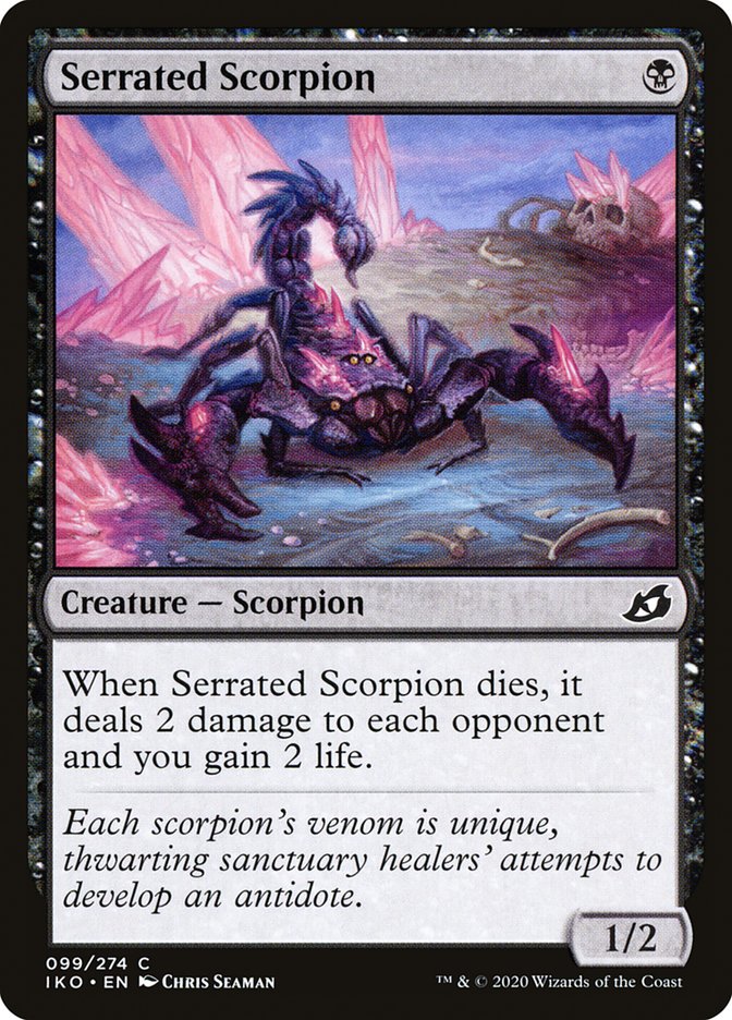 Serrated Scorpion [Ikoria: Lair of Behemoths] | Gamers Paradise