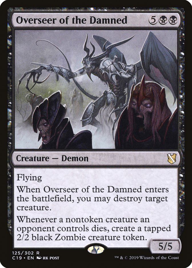 Overseer of the Damned [Commander 2019] | Gamers Paradise