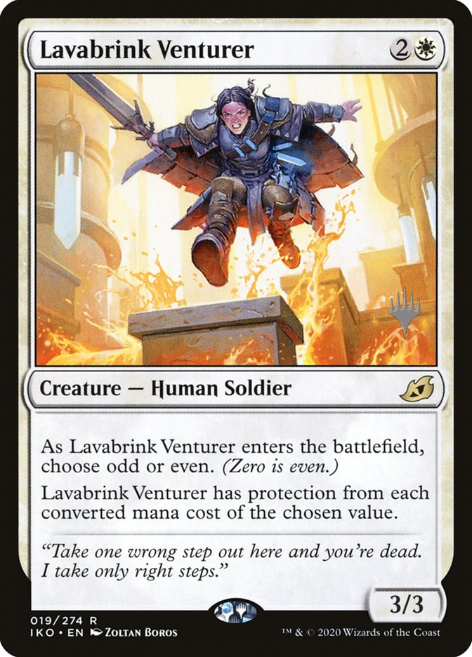 Lavabrink Venturer (Promo Pack) [Ikoria: Lair of Behemoths Promos] | Gamers Paradise