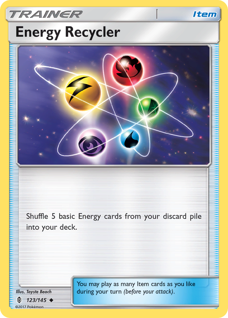 Energy Recycler (123/145) [Sun & Moon: Guardians Rising] | Gamers Paradise