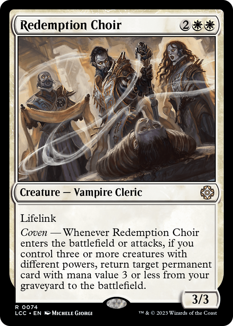 Redemption Choir [The Lost Caverns of Ixalan Commander] | Gamers Paradise