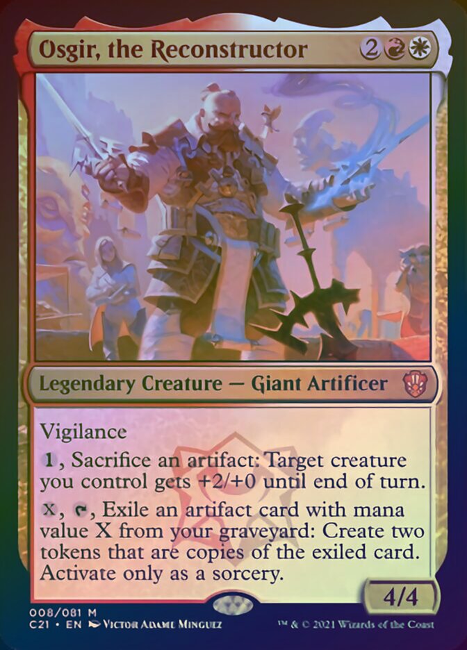 Osgir, the Reconstructor (Display Commander) [Commander 2021] | Gamers Paradise