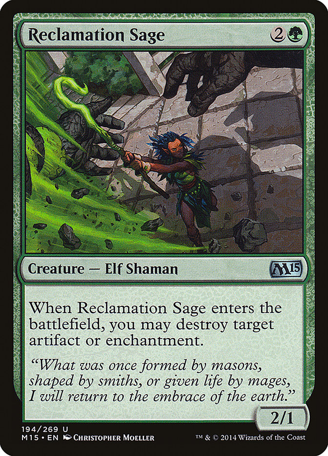 Reclamation Sage [Magic 2015] | Gamers Paradise