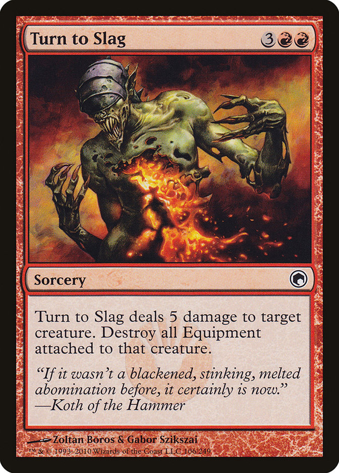 Turn to Slag [Scars of Mirrodin] | Gamers Paradise