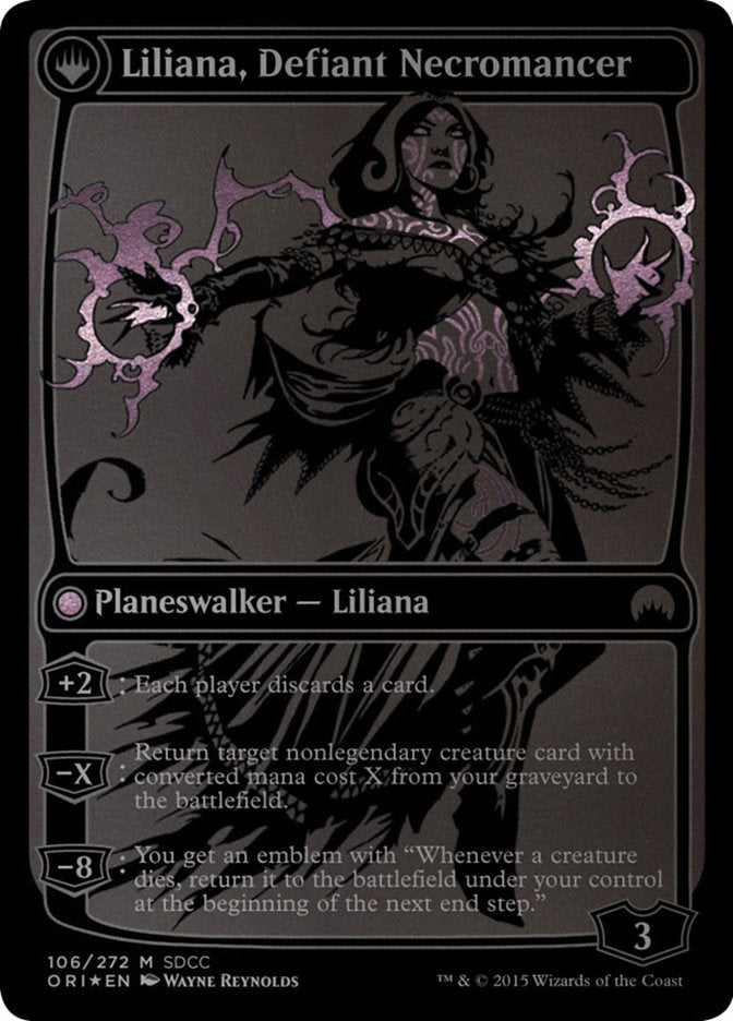 Liliana, Heretical Healer // Liliana, Defiant Necromancer [San Diego Comic-Con 2015] | Gamers Paradise