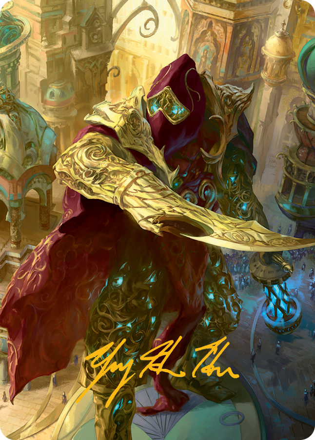 Baral, Chief of Compliance Art Card (Gold-Stamped Signature) [March of the Machine Art Series] | Gamers Paradise
