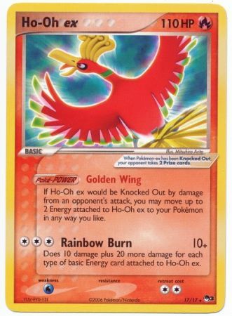 Ho-Oh ex (17/17) (Non-Holo) [POP Series 3] | Gamers Paradise