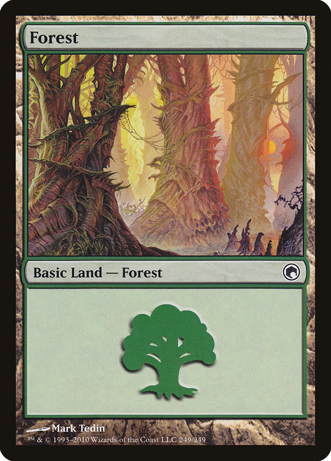 Forest (249) [Scars of Mirrodin] | Gamers Paradise