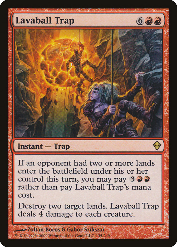 Lavaball Trap [Zendikar] | Gamers Paradise