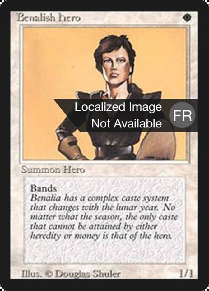 Benalish Hero [Foreign Black Border] | Gamers Paradise