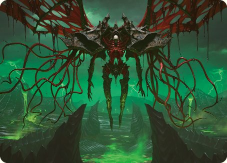 Archfiend of the Dross Art Card [Phyrexia: All Will Be One Art Series] | Gamers Paradise