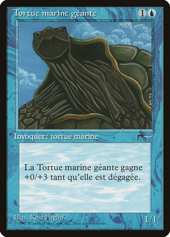 Giant Tortoise (French) - "Tortue marine geante" [Renaissance] | Gamers Paradise