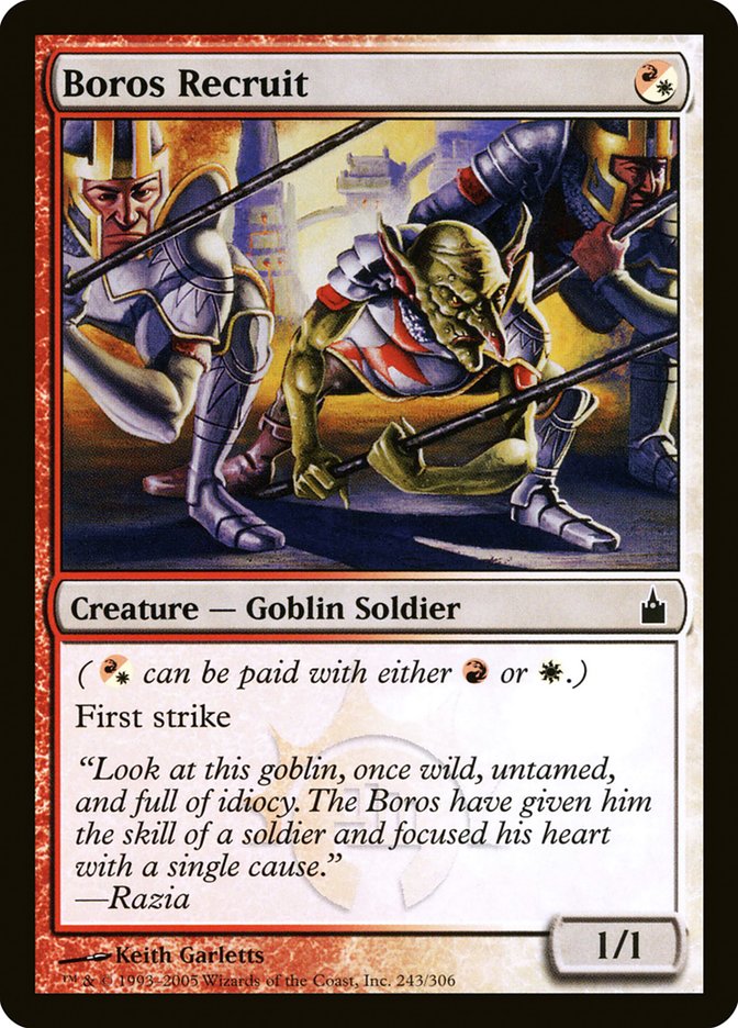 Boros Recruit [Ravnica: City of Guilds] | Gamers Paradise