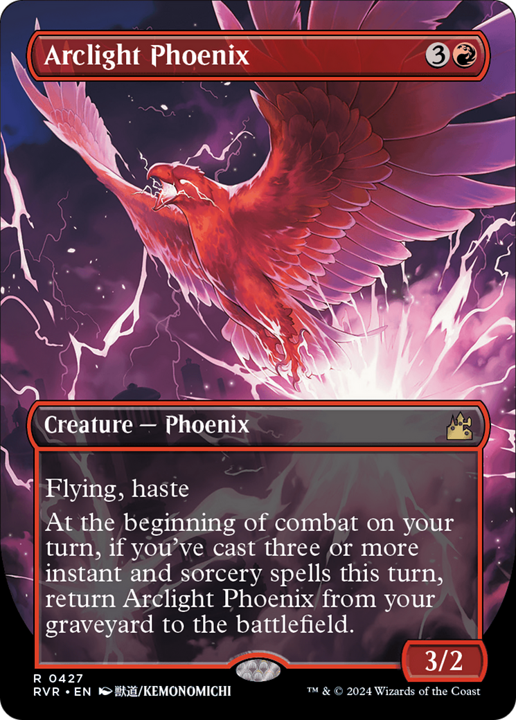 Arclight Phoenix (Anime Borderless) [Ravnica Remastered] | Gamers Paradise