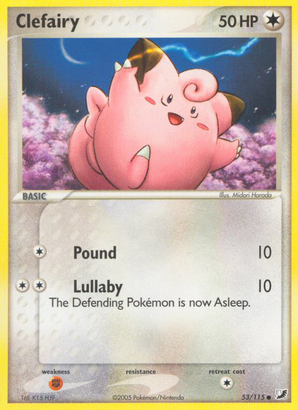 Clefairy (53/115) [EX: Unseen Forces] | Gamers Paradise