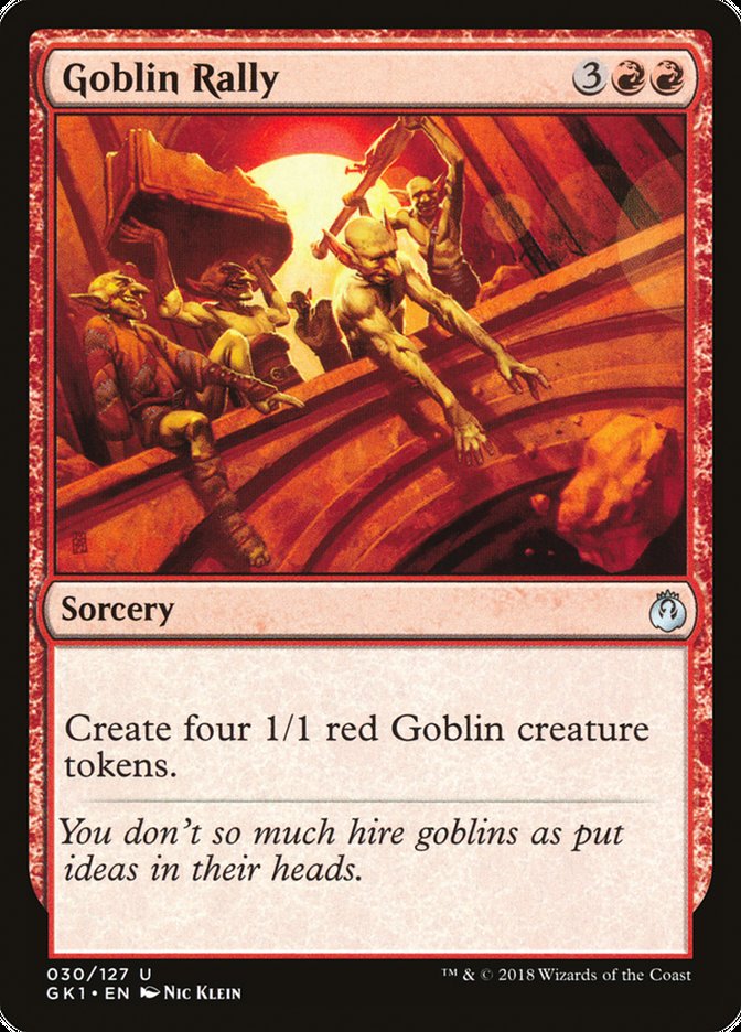 Goblin Rally [Guilds of Ravnica Guild Kit] | Gamers Paradise