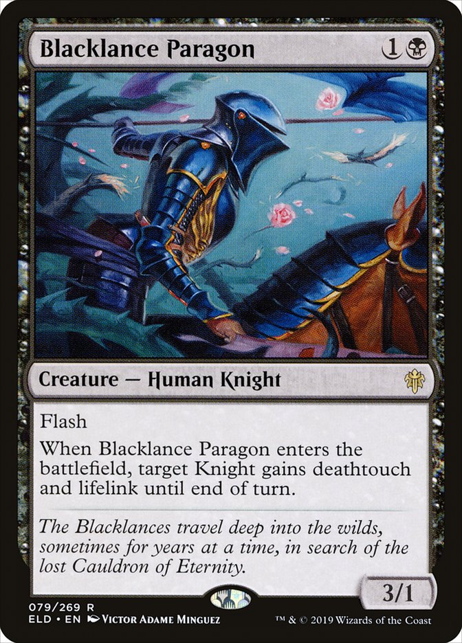Blacklance Paragon [Throne of Eldraine] | Gamers Paradise