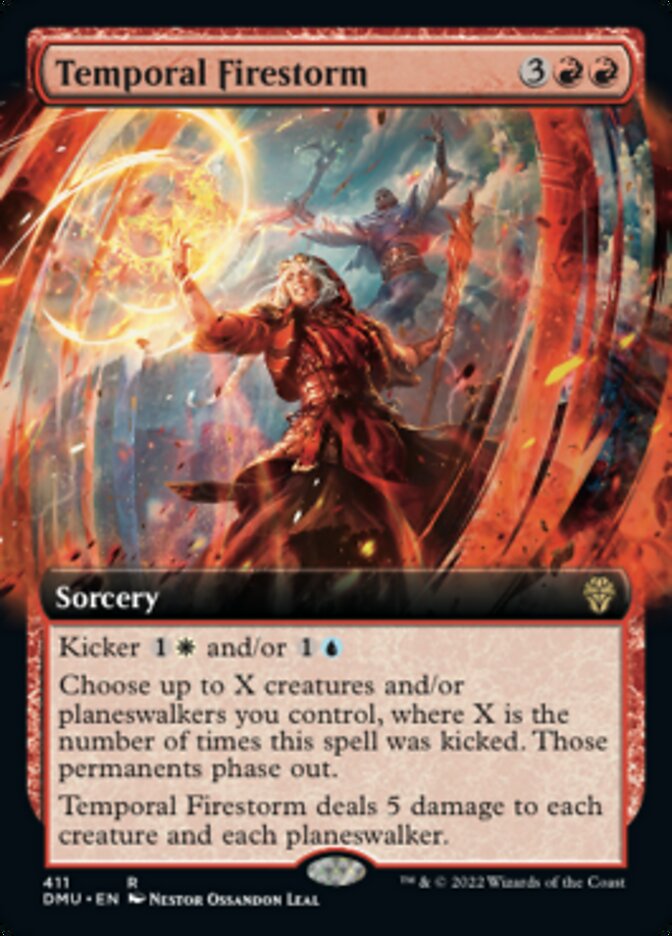 Temporal Firestorm (Extended Art) [Dominaria United] | Gamers Paradise