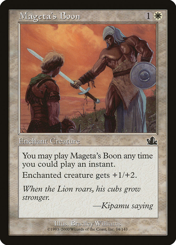 Mageta's Boon [Prophecy] | Gamers Paradise