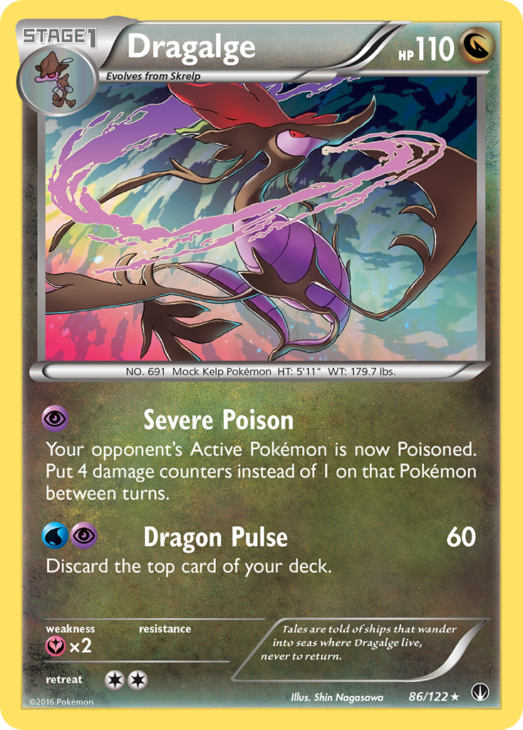 Dragalge (86/122) [XY: BREAKpoint] | Gamers Paradise