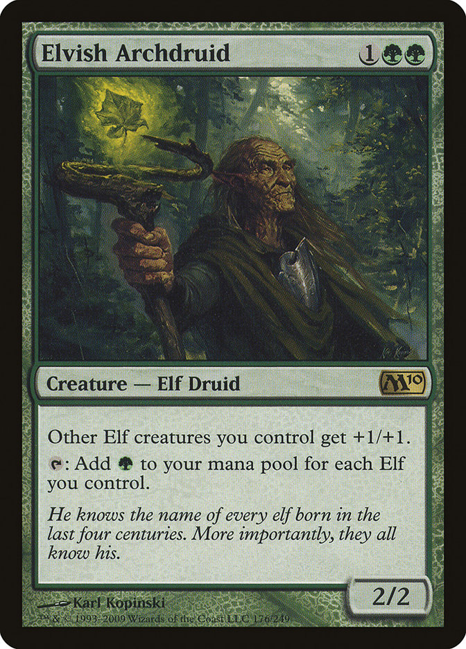 Elvish Archdruid [Magic 2010] | Gamers Paradise