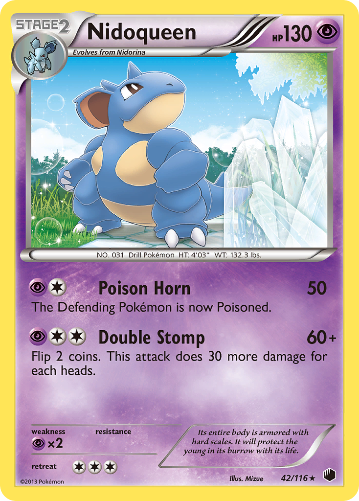 Nidoqueen (42/116) [Black & White: Plasma Freeze] | Gamers Paradise