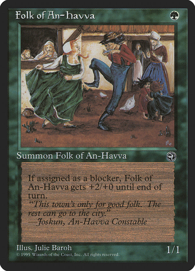 Folk of An-Havva (Joskun Flavor Text) [Homelands] | Gamers Paradise