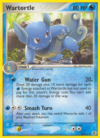 Wartortle (50/112) [EX: FireRed & LeafGreen] | Gamers Paradise