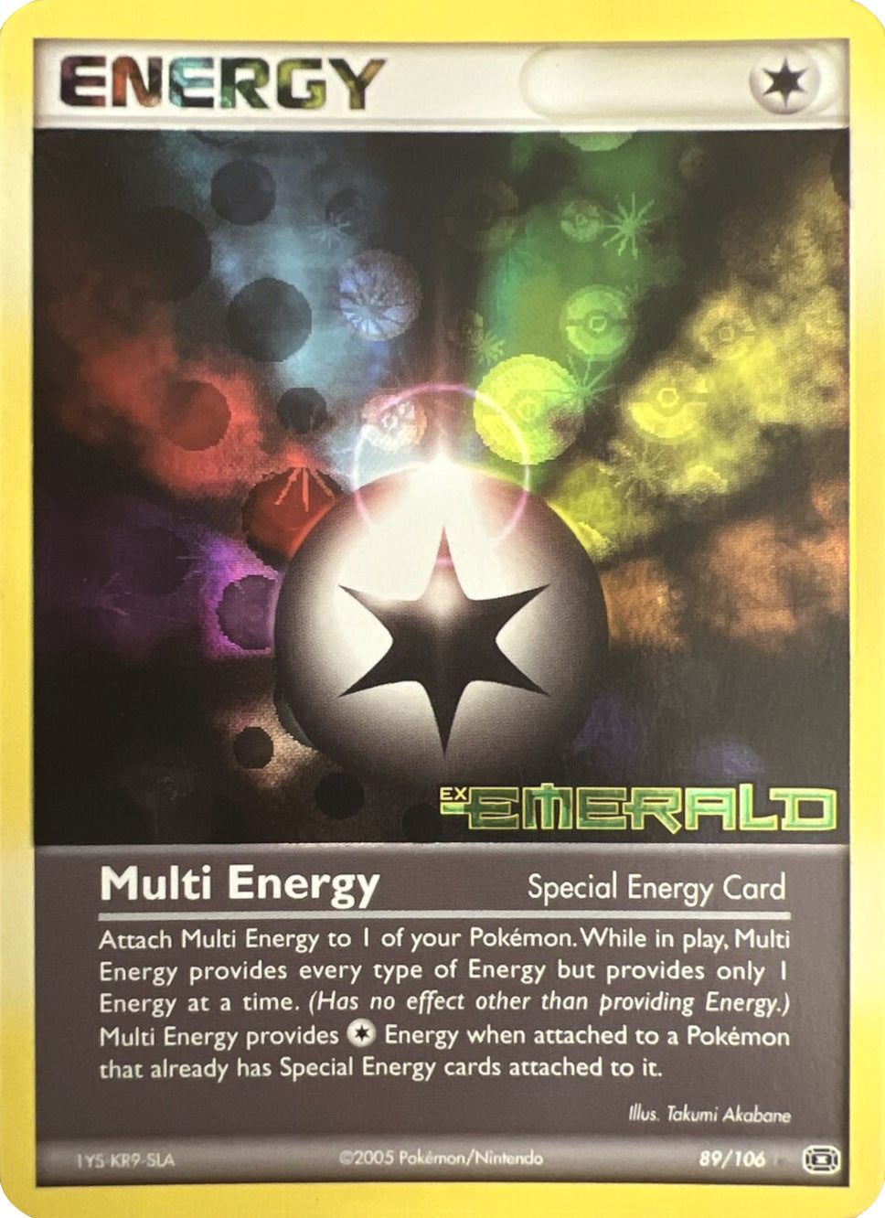 Multi Energy (89/106) (Stamped) [EX: Emerald] | Gamers Paradise