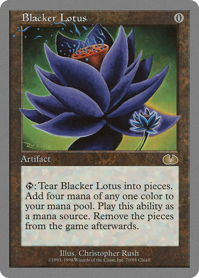 Blacker Lotus [Unglued] | Gamers Paradise
