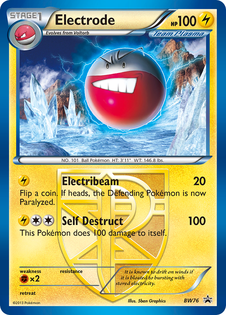 Electrode (BW76) [Black & White: Black Star Promos] | Gamers Paradise