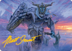 Frost Giant Art Card (Gold-Stamped Signature) [Dungeons & Dragons: Adventures in the Forgotten Realms Art Series] | Gamers Paradise