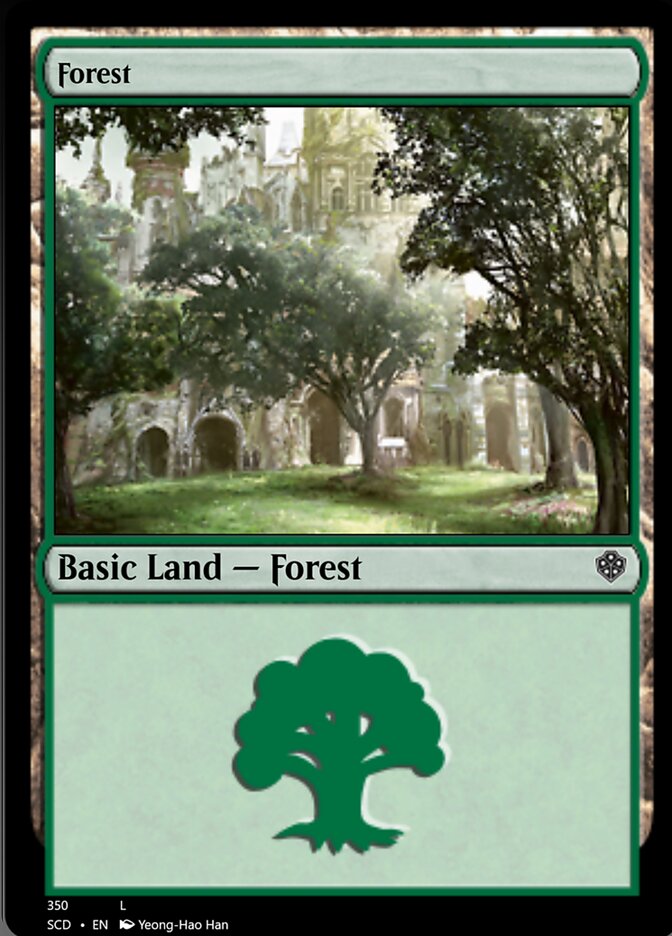 Forest (350) [Starter Commander Decks] | Gamers Paradise