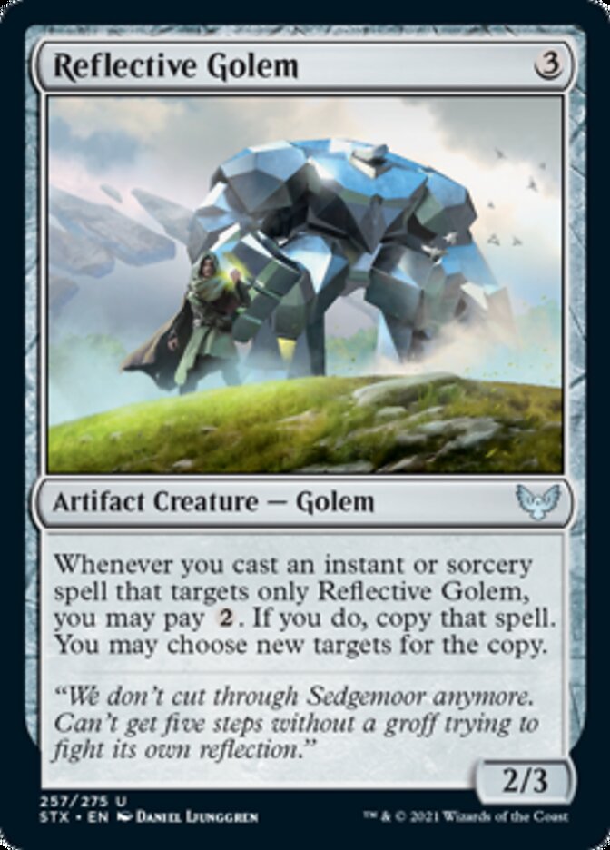 Reflective Golem [Strixhaven: School of Mages] | Gamers Paradise